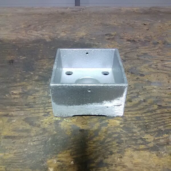 Anchored Base - Finished Cut (F4A): 3-1/2 x 3-1/2 - Image 2