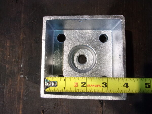 Anchored Base - Finished Cut (F4A): 3-1/2 x 3-1/2 - Image 7