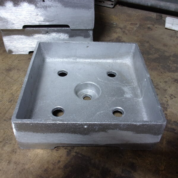 Anchored Base - Finished Cut (F6A): 5-1/2 x 5-1/2
