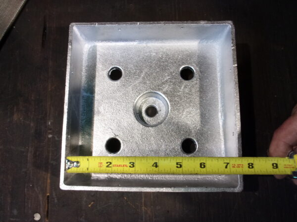 Anchored Base - Finished Cut (F8A): 7-1/4 x 7-1/4 - Image 4