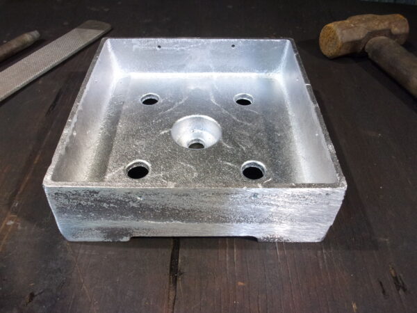 Anchored Base - Finished Cut (F8A): 7-1/4 x 7-1/4 - Image 3