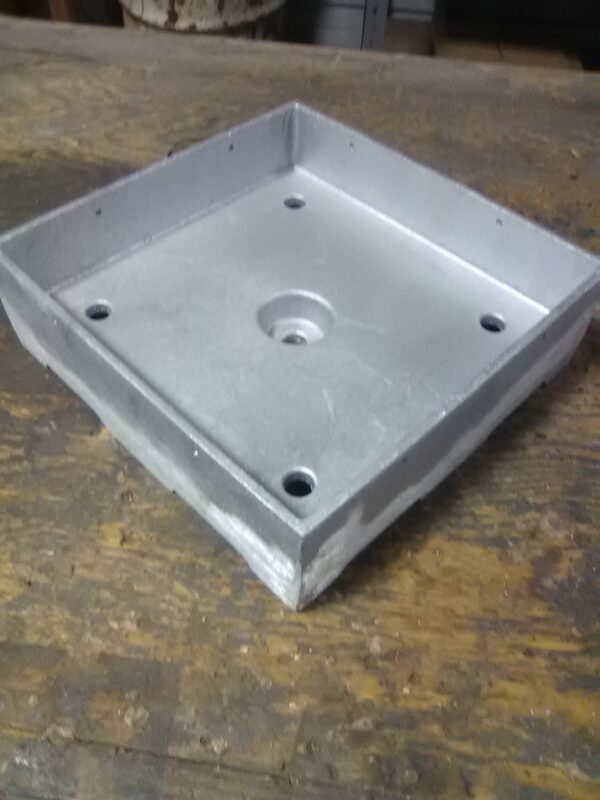 Anchored Base - Rough Cut (R10A): 10 x 10
