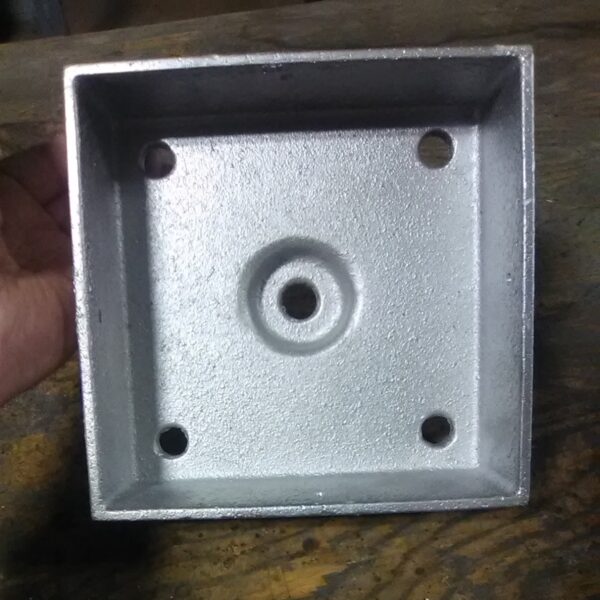 Anchored Base - Rough Cut (R8A): 8 x 8
