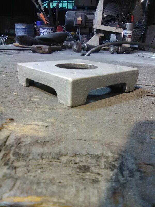 Plinth / Column Base: 4-1/4