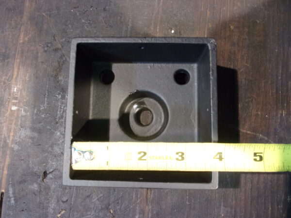 4x4 Anchored Base Finished Cut (F4B): (3-1/2 x 3-1/2 actual ID) - Image 5