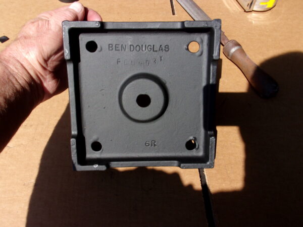 6x6 Anchored Base – Rough Cut (R6B):  Full 6 x 6 ID actual - Image 2