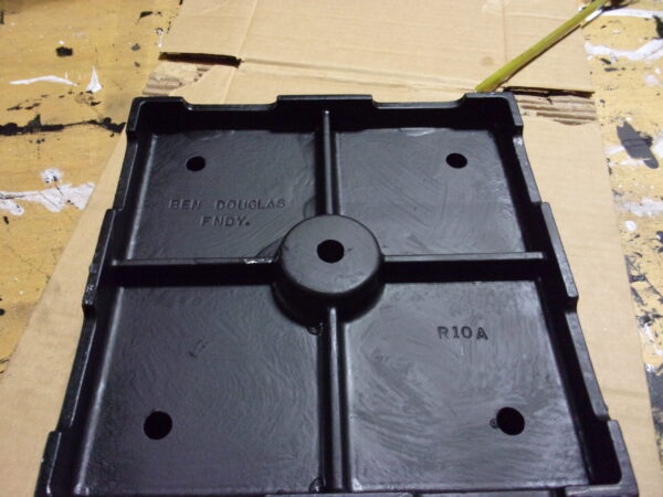 10x10 Anchored Base – Rough Cut (R10B): Full 10 x 10 inches ID actual - Image 5